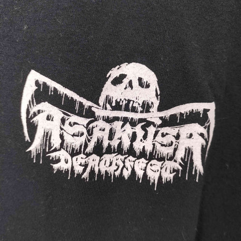 デスメタルフェス 2017 アートワーク ロゴ プリント L/S Tシャツ メンズ import:L
