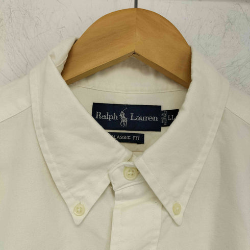 ラルフローレン RALPH LAUREN CLASSIC FIT ポニー刺繍 ボタンダウン 半袖シャツ メンズ JPN:XL