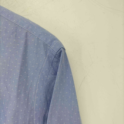 ポロラルフローレン POLO RALPH LAUREN SLIM FIT ドット柄 ロングスカートシャツ メンズ 15 1/2