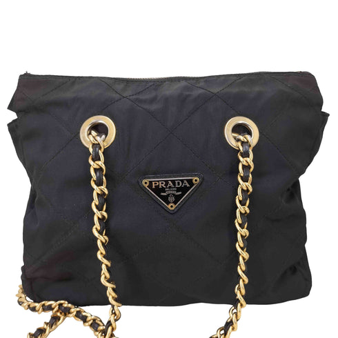 プラダ PRADA テスート キルティング チェーンショルダーバッグ メンズ
