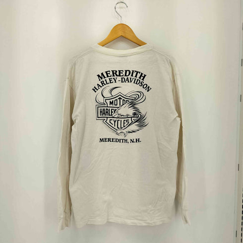 3D EMBLEM 90s USA製 両面プリント 長袖Tシャツ カットソー メンズ L