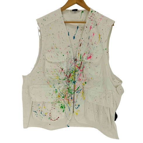 コントール kontor WAGAMAMA別注 Real Hand Painted Vest メンズ JPN:3
