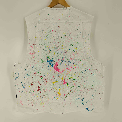 コントール kontor WAGAMAMA別注 Real Hand Painted Vest メンズ JPN:3