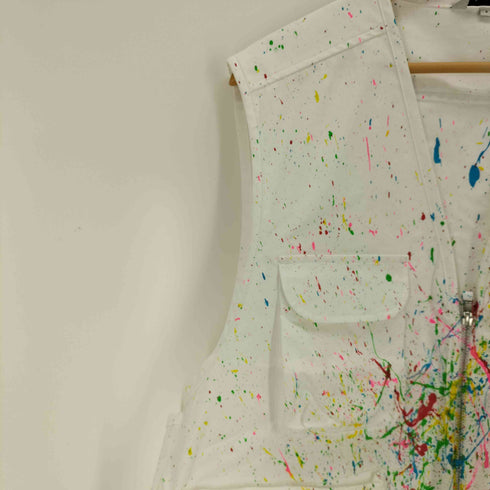コントール kontor WAGAMAMA別注 Real Hand Painted Vest メンズ JPN:3