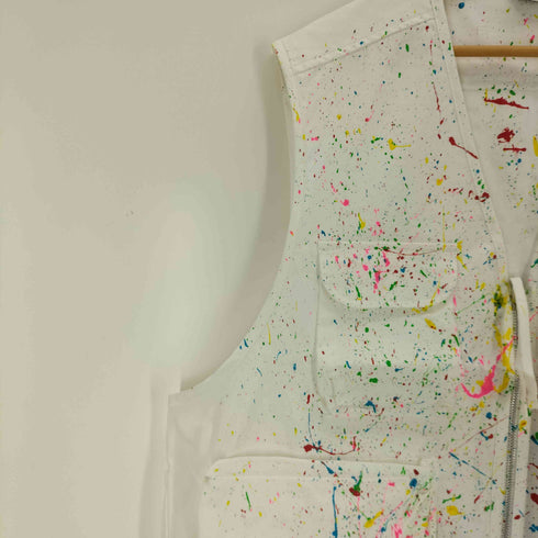 コントール kontor WAGAMAMA別注 Real Hand Painted Vest メンズ JPN:3