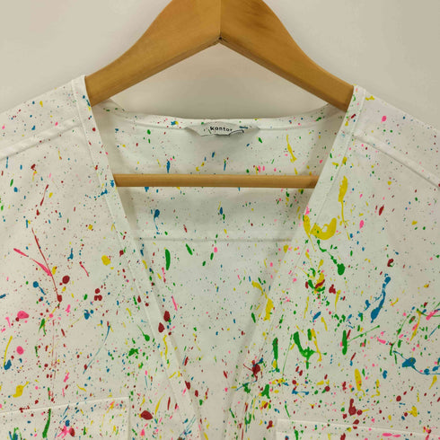 コントール kontor WAGAMAMA別注 Real Hand Painted Vest メンズ JPN:3