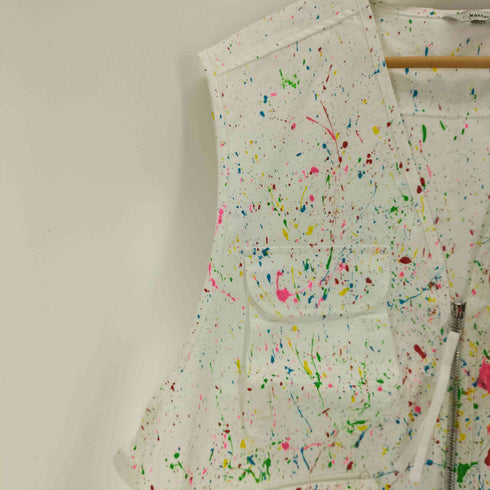 コントール kontor WAGAMAMA別注 Real Hand Painted Vest メンズ JPN:3