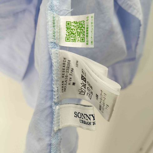 アーバンリサーチサニーレーベル URBAN RESEARCH Sonny Label ピンタックフレアブラウス レディース FREE