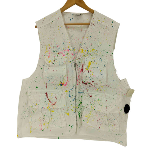 コントール kontor WAGAMAMA別注 Real Hand Painted Vest メンズ JPN:3