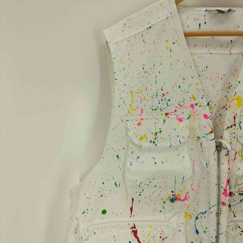 コントール kontor WAGAMAMA別注 Real Hand Painted Vest メンズ JPN:3