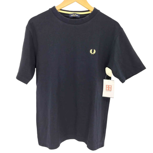 フレッドペリー FRED PERRY 別注 SOLOTEX 鹿の子 ワンポイント ロゴ Tシャツ メンズ JPN:M