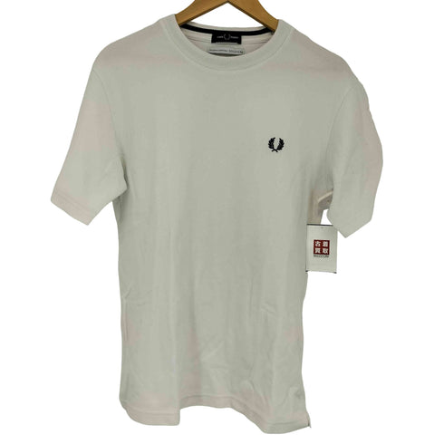 フレッドペリー FRED PERRY 別注 SOLOTEX 鹿の子 ワンポイント ロゴ Tシャツ メンズ JPN:M