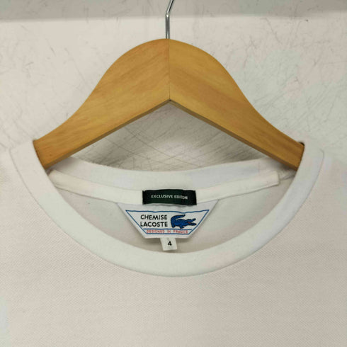 シュミーズラコステ CHEMISE LACOSTE 別注 鹿の子 ワンポイント ロゴ Tシャツ メンズ JPN:4