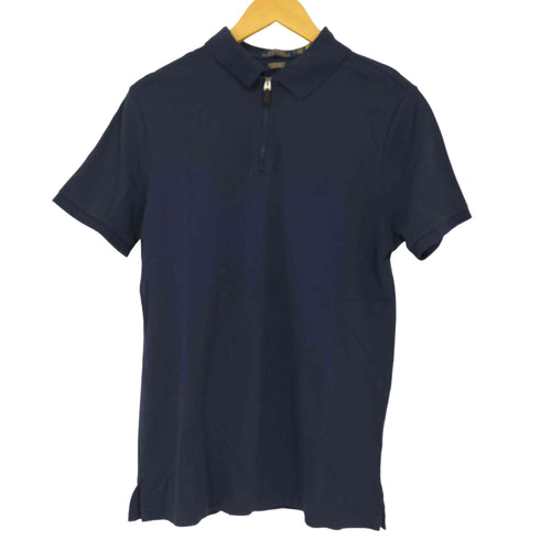 ポロラルフローレン POLO RALPH LAUREN CUSTOM SLIM FIT STRETCH MESH ポニー 刺繍 S/S ジップポロシャツ メンズ JPN:M