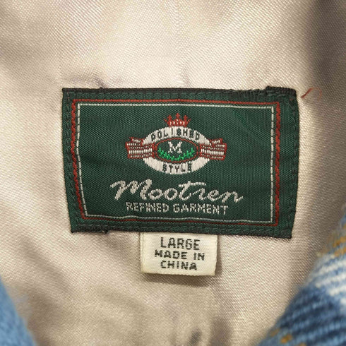 MOOTREN チェック L/S シャツ メンズ JPN:L