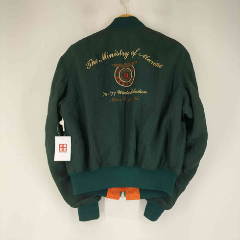 メンズビギ MENS BIGI 90S DUPLEIX バック刺繍 MA-1 ナイロンブルゾン メンズ