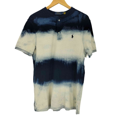 ポロラルフローレン POLO RALPH LAUREN タイダイ染 ポニー刺繍 ヘンリーネックTシャツ メンズ JPN:M