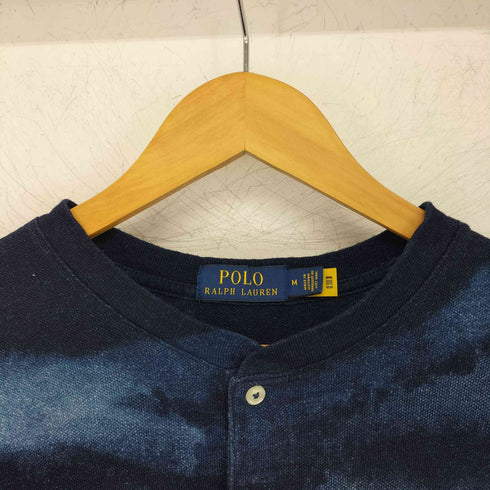 ポロラルフローレン POLO RALPH LAUREN タイダイ染 ポニー刺繍 ヘンリーネックTシャツ メンズ JPN:M