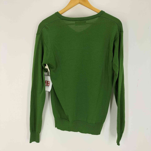 フレッドペリー FRED PERRY ワンポイントロゴ刺繍Vネックニット レディース JPN:S
