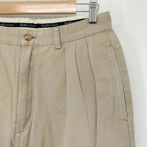 ポロラルフローレン POLO RALPH LAUREN POLO CHINO ポロチノ 2タック チノパンツ メンズ US:30-31