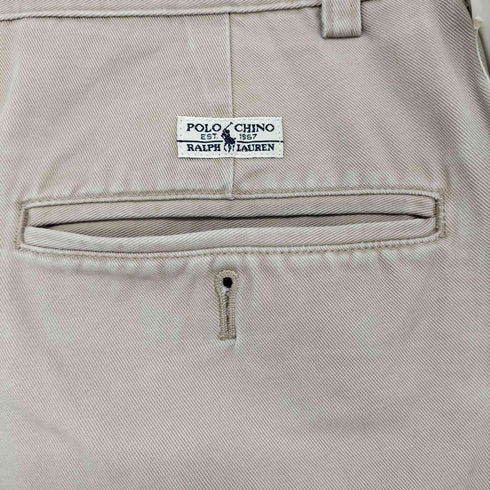 ポロラルフローレン POLO RALPH LAUREN POLO CHINO ポロチノ 2タック チノパンツ メンズ US:30-31