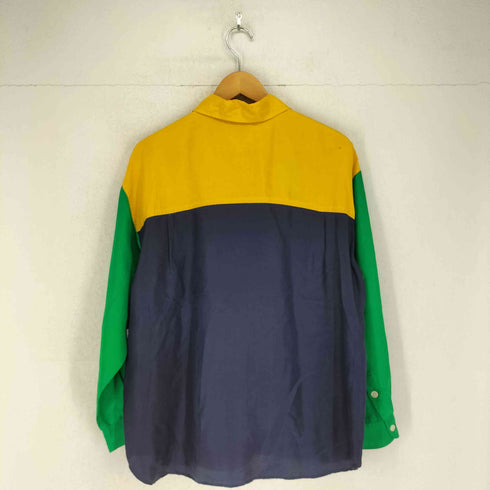 リズウェアー Lizwear マルチカラーシルクシャツ レディース L