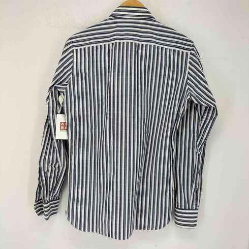 ルイジボレッリ LUIGI BORRELLI MADE IN ITALY L/S ストライプシャツ メンズ JPN:S