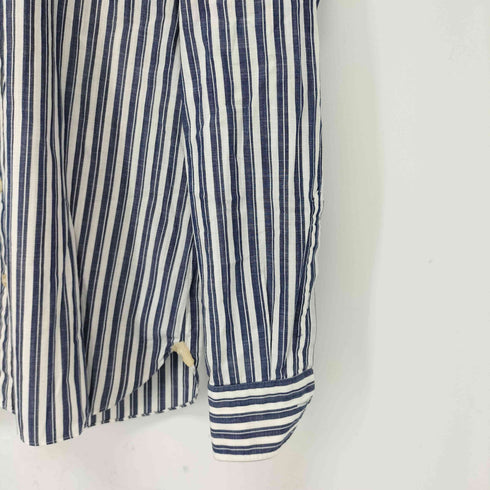 ルイジボレッリ LUIGI BORRELLI MADE IN ITALY L/S ストライプシャツ メンズ JPN:S