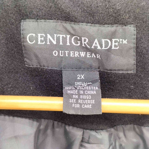CENTIGRADE ビッグサイズ ウール Pコート メンズ 2X