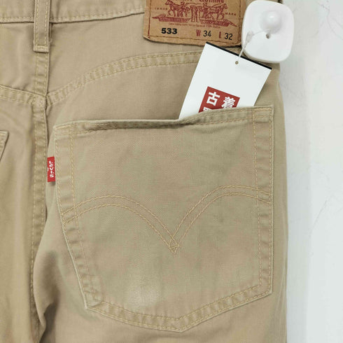 リーバイス Levis 533 コットンツイル 5ポケットパンツ メンズ 34×32