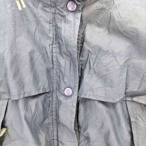 EMS 90S 裏地 メッシュ ジップアップ マウンテン ジャケット パッカブルフード ユニセックス メンズ import:M