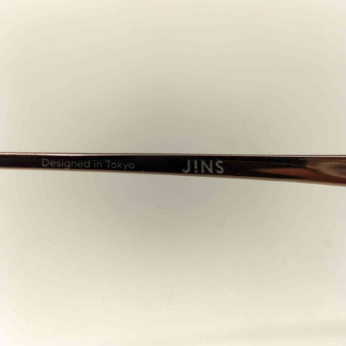 ジンズ JINS Rim Metal オーバル型 メタルフレーム 眼鏡 レディース 52□17-141○39