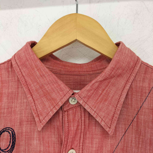 シナコバ SINA COVA フロント刺繍 長袖シャツ メンズ JPN:XL