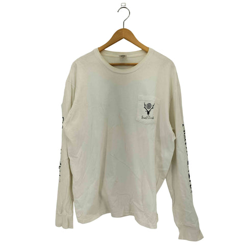 シュプリーム Supreme L/S Pocket Tee フロントポケット 両面プリント 長袖Tシャツ カットソー メンズ XL