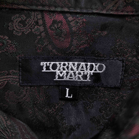 トルネードマート TORNADO MART ペイズリー柄シャツ Y2K フェアリーグランジ archive メンズ JPN:L