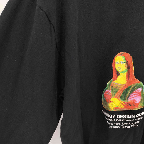 ステューシー Stussy Gallery LS Tee ギャラリー 絵画プリント 長袖Tシャツ カットソー メンズ XL