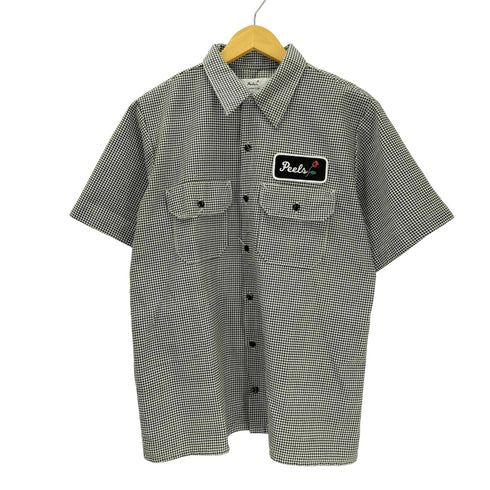 Peels NYC Houndstooth Work Shirt 千鳥格子 S/S ワーク シャツ メンズ import:L