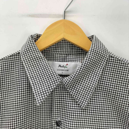 Peels NYC Houndstooth Work Shirt 千鳥格子 S/S ワーク シャツ メンズ import:L