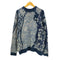 パスポート PASSPORT Carpet Club Crew Knit in River カーペット クラブ クルー イン リバー 総柄 プルオーバー セーター メンズ MEDIUM