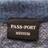パスポート PASSPORT Carpet Club Crew Knit in River カーペット クラブ クルー イン リバー 総柄 プルオーバー セーター メンズ MEDIUM