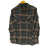 フェアファクス FAIRFAX チェック柄 L/S 開襟シャツ メンズ import:L