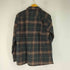 フェアファクス FAIRFAX チェック柄 L/S 開襟シャツ メンズ import:L