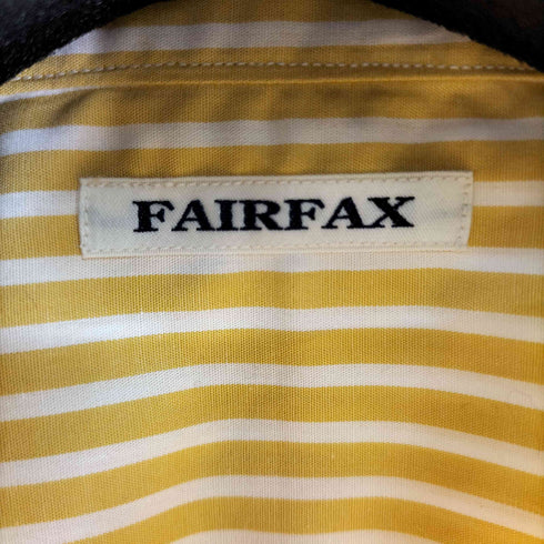 フェアファクス FAIRFAX ストライプ L/S BDシャツ メンズ import:L
