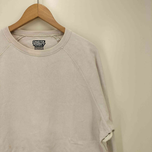 オニータ ONEITA Super heavy weight Chemi wash L/S tee power-t ラグランカットソー ヘビーウェイト メンズ JPN:M