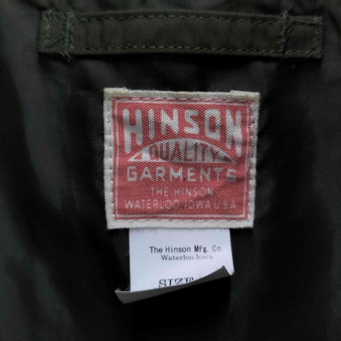 ヒンソン HINSON ミリタリーベスト メンズ JPN:M