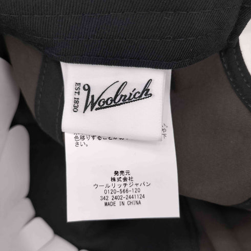 ウールリッチ WOOLRICH ロゴパッチ パネルキャップ メンズ
