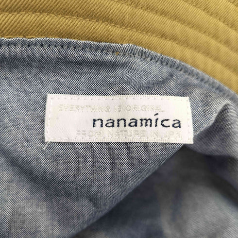 ナナミカ nanamica Chino Hat ロゴ刺繍 チノ バケットハット メンズ 59