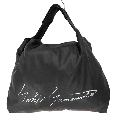 ディスコードヨウジヤマモト discord Yohji Yamamoto 23SS INFINITE SIGNATURE インフィニット シグネチャー レザー トートバッグ メンズ