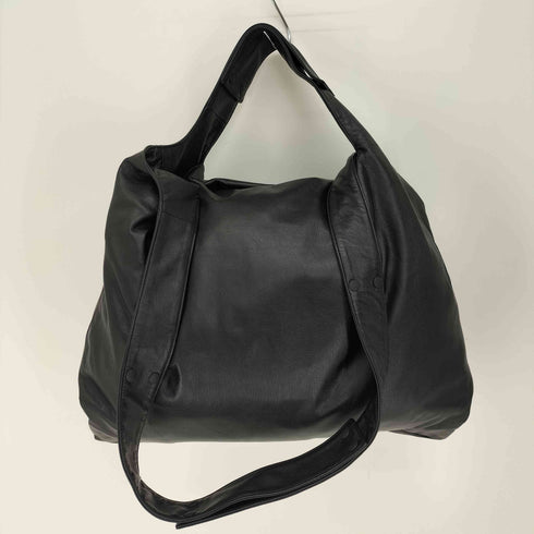ディスコードヨウジヤマモト discord Yohji Yamamoto 23SS INFINITE SIGNATURE インフィニット シグネチャー レザー トートバッグ メンズ