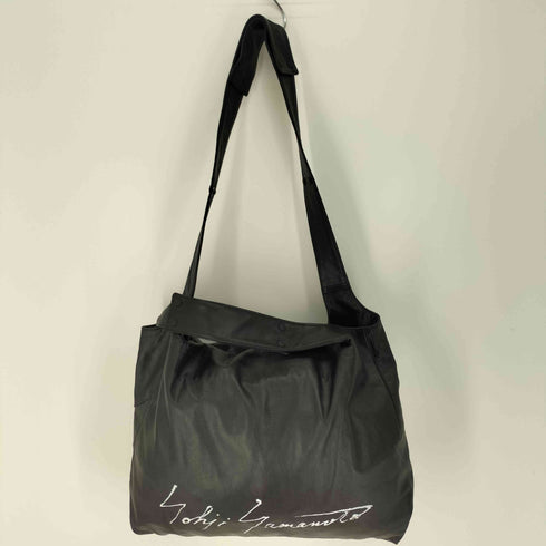 ディスコードヨウジヤマモト discord Yohji Yamamoto 23SS INFINITE SIGNATURE インフィニット シグネチャー レザー トートバッグ メンズ